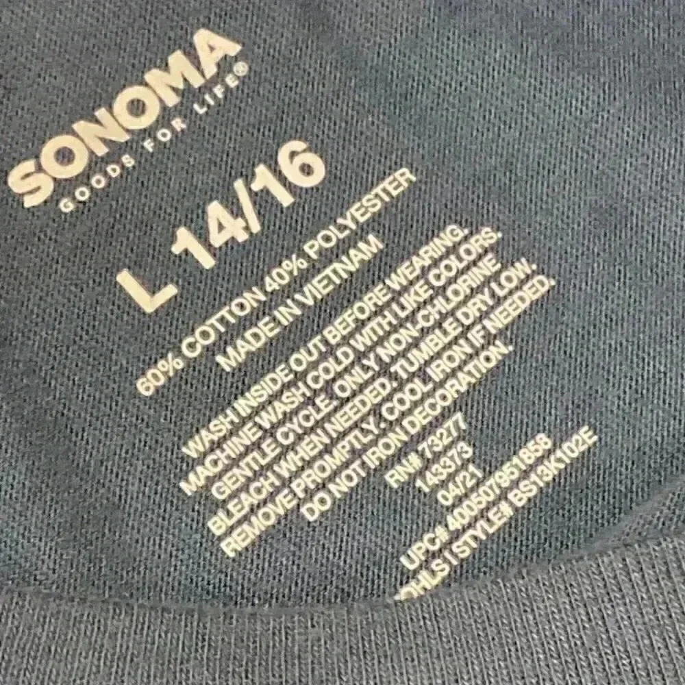 Sonoma long sleeve shirt